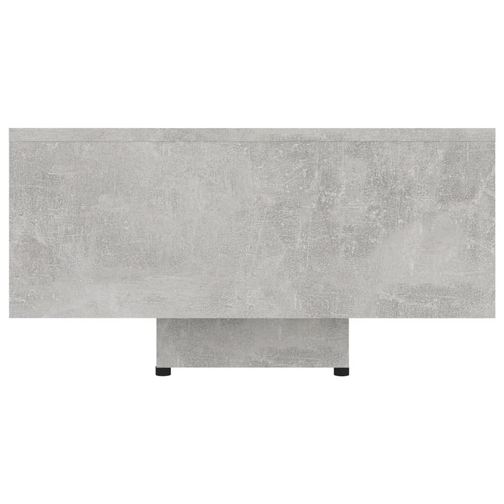 Coffee Table Concrete Grey 85x55x31 cm Engineered Wood