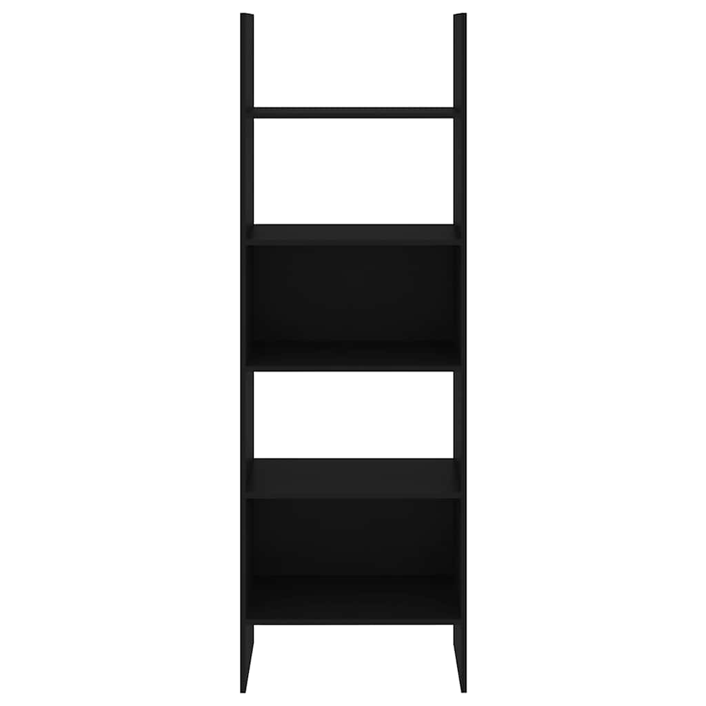 Book Cabinet Black 60x35x180 cm Engineered Wood