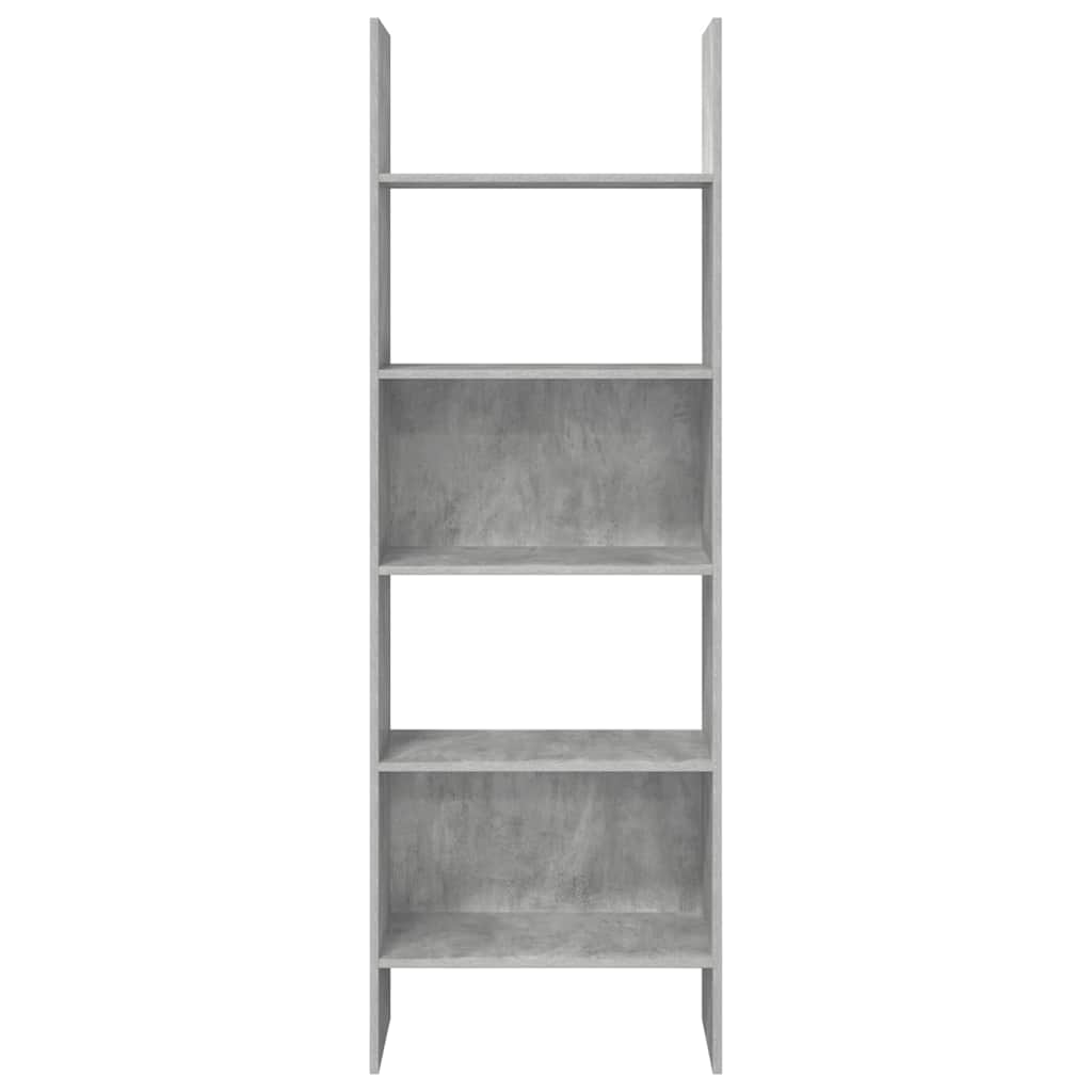Book Cabinet Concrete Grey 60x35x180 cm Engineered Wood