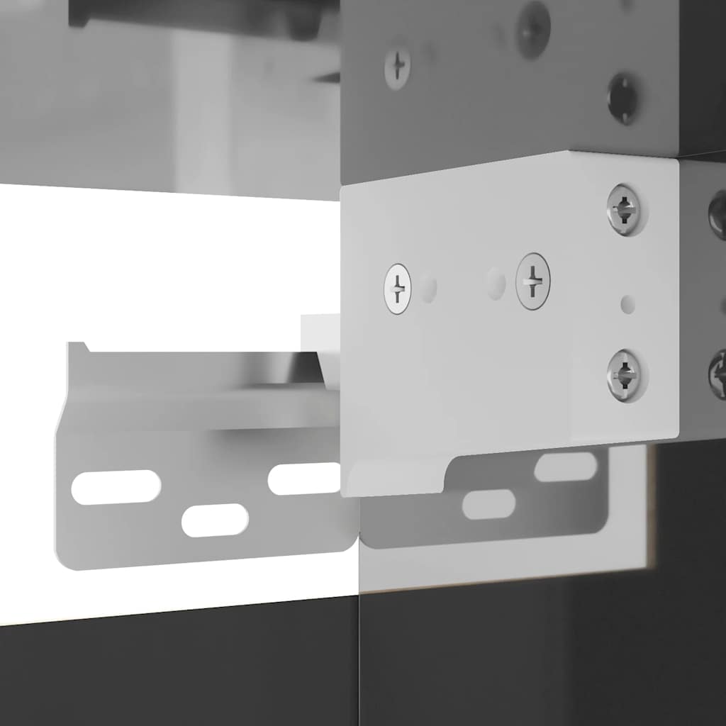 Wall Mounted TV Cabinets 2 pcs High Gloss Grey 30.5x30x30 cm