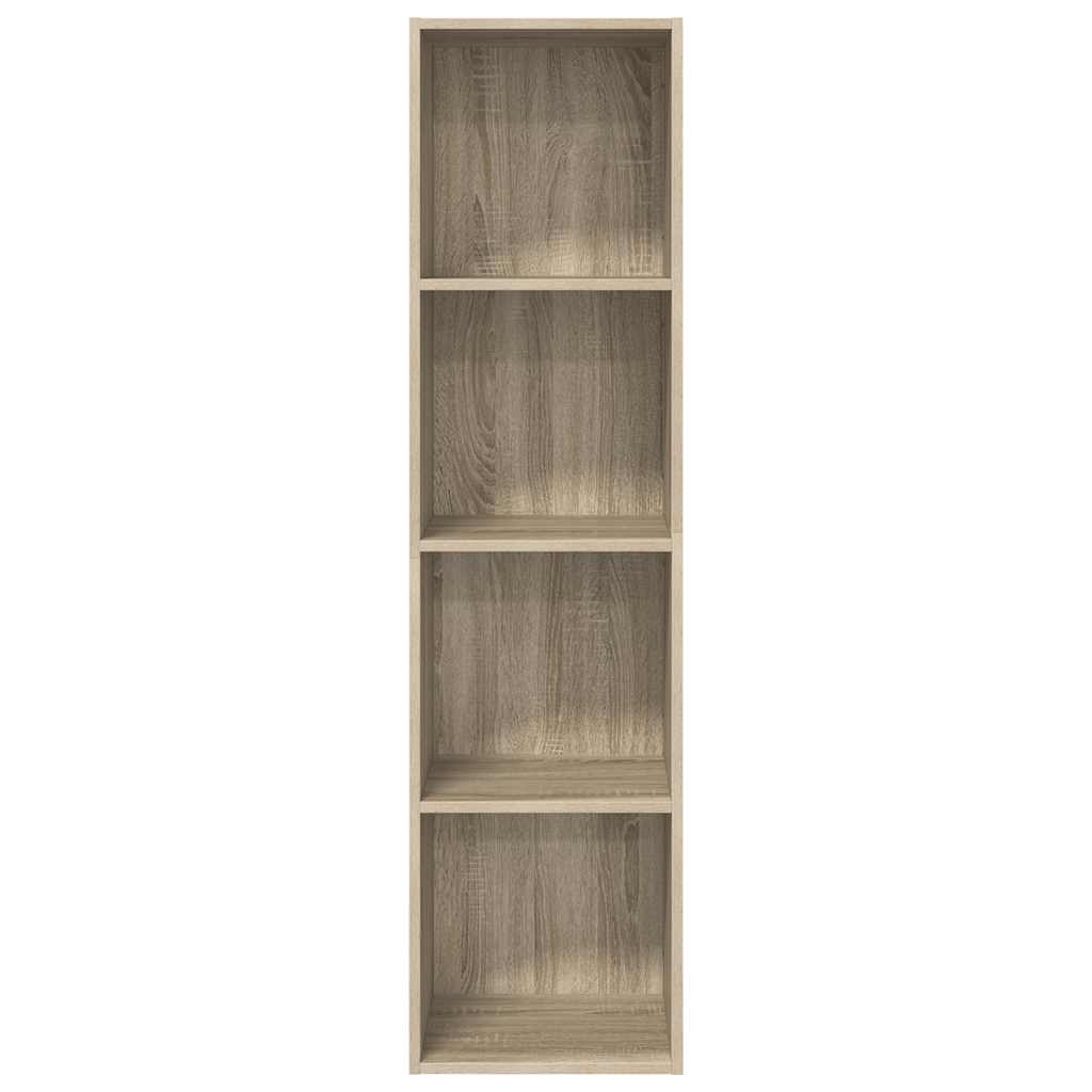 Wall-mounted TV Cabinet Sonoma Oak 37x37x142.5 cm Engineered Wood
