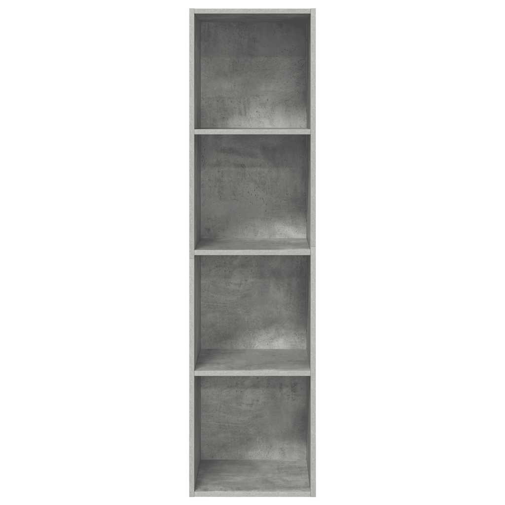 Wall-mounted TV Cabinet Concrete Grey 37x37x142.5 cm Engineered Wood