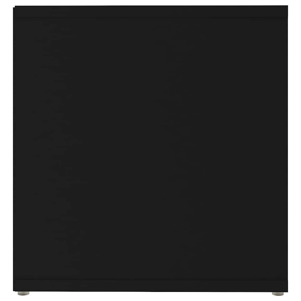 TV Cabinet Black 72x35x36.5 cm Engineered Wood