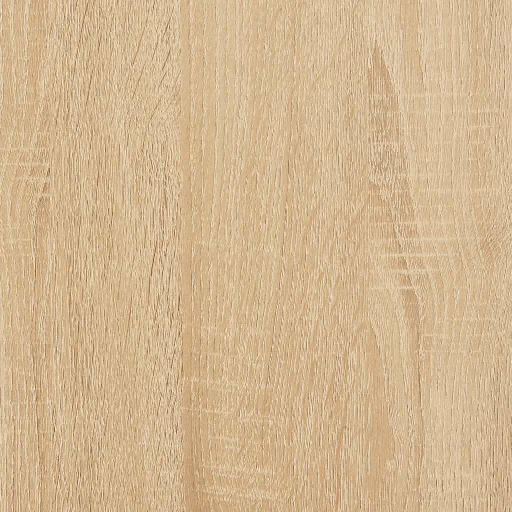 TV Cabinet with Metal Legs Sonoma Oak 103.5x35x50 cm
