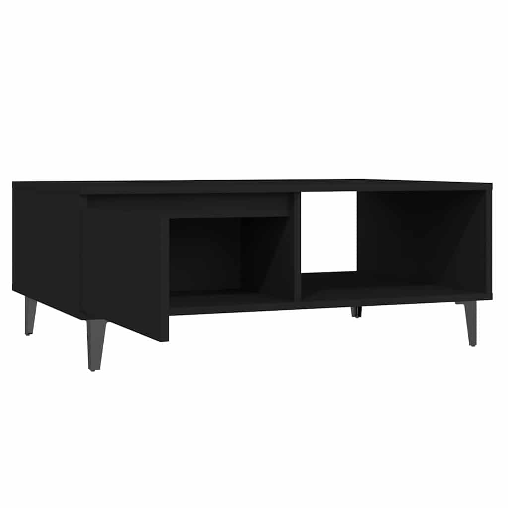 Coffee Table Black 90x60x35 cm Engineered Wood