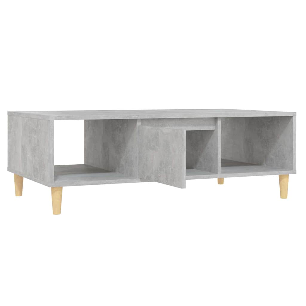 Coffee Table Concretre Grey 103.5x60x35 cm Engineered Wood