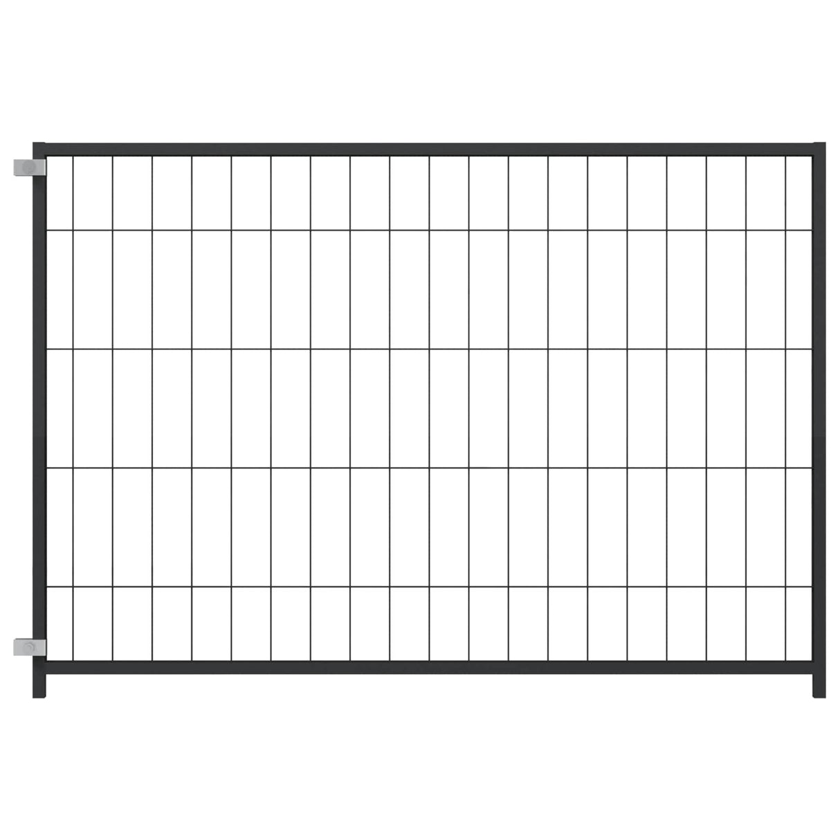 Dog Kennel Black 300x100x70 cm Steel