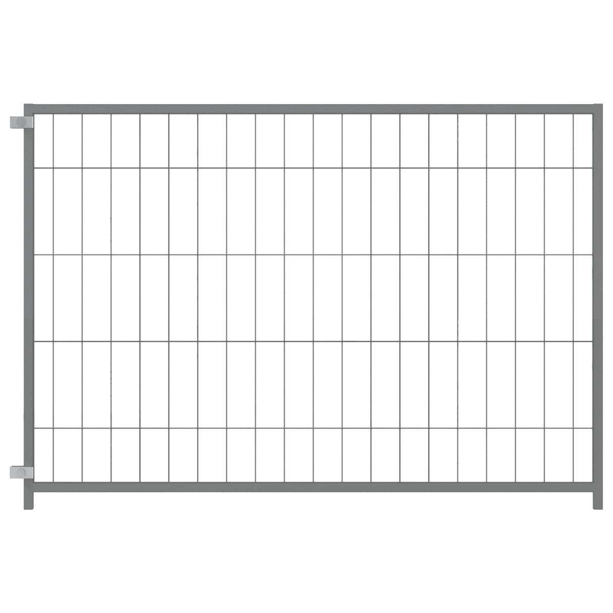 Dog Kennel Silver 300x100x70 cm Steel