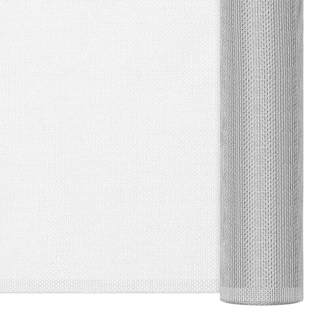 Mesh Screen Aluminium 60x2000 cm Silver