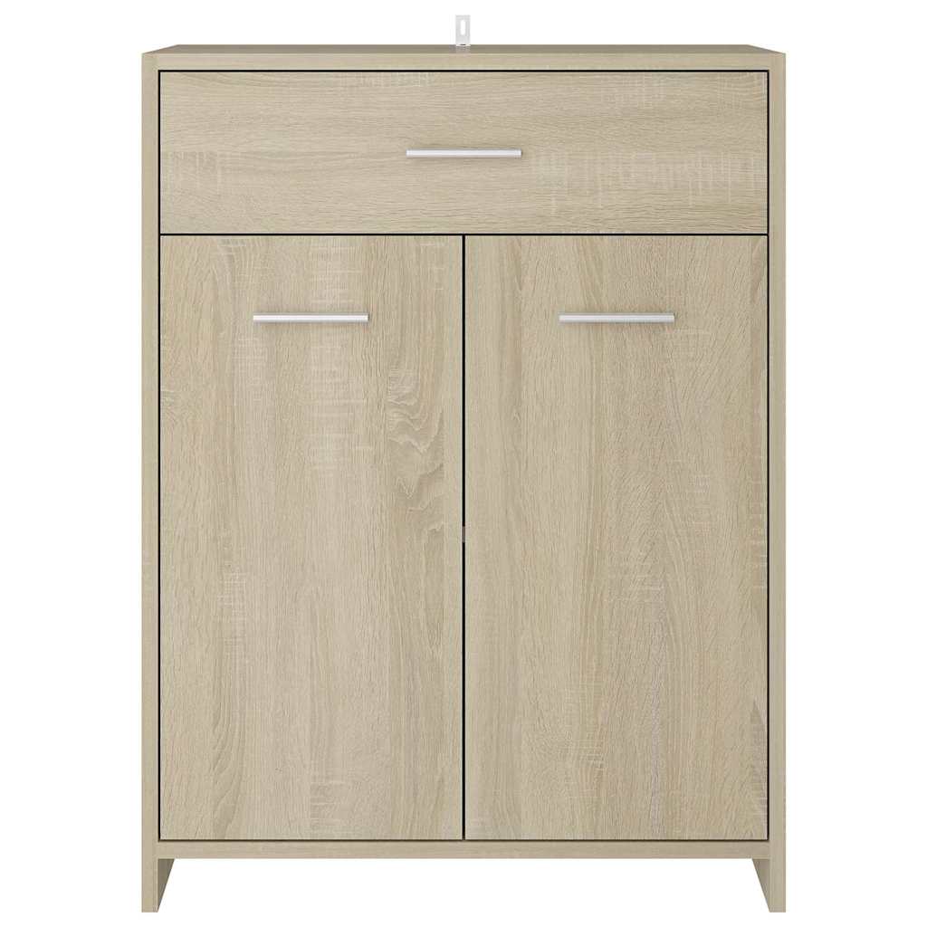 4 Piece Bathroom Furniture Set Sonoma Oak