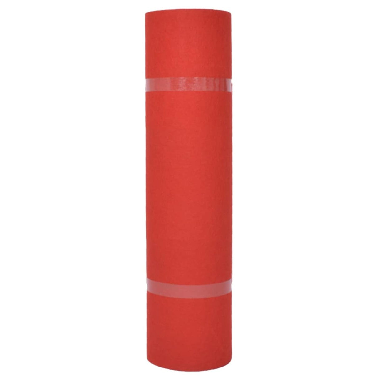 Carpet Plain Red 1,2 x 12 m Polyester