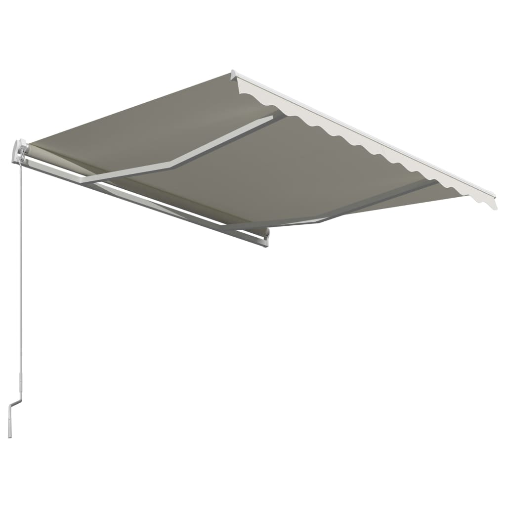 Manual Retractable Awning 300x250 cm Cream
