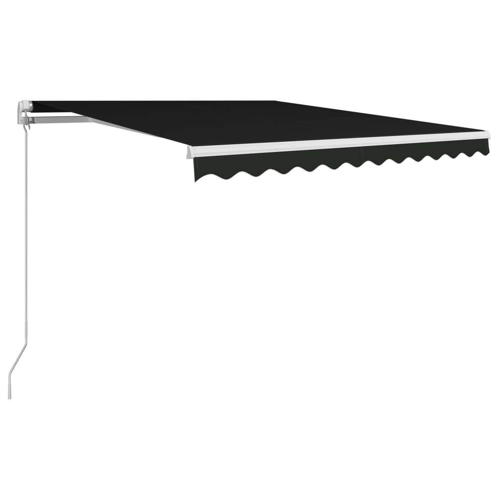 Manual Retractable Awning 350x250 cm Anthracite