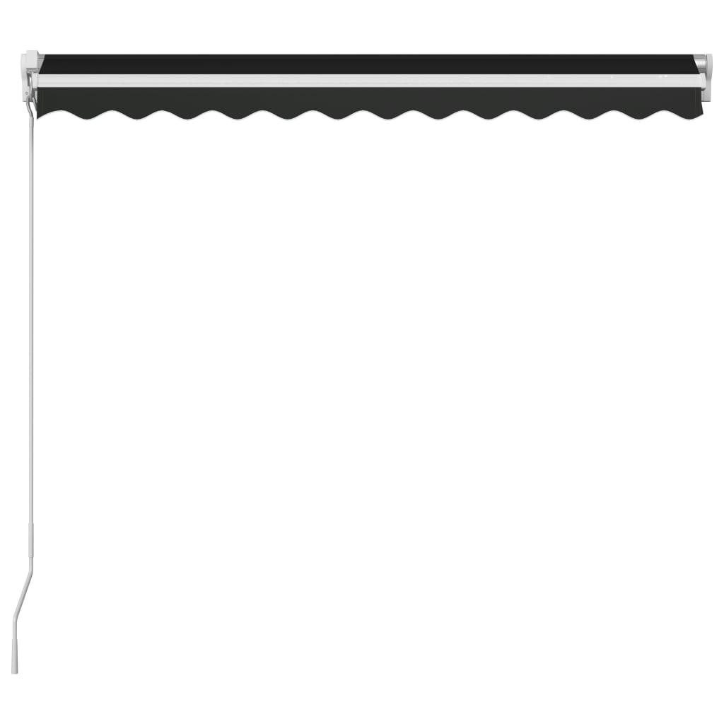 Manual Retractable Awning 350x250 cm Anthracite