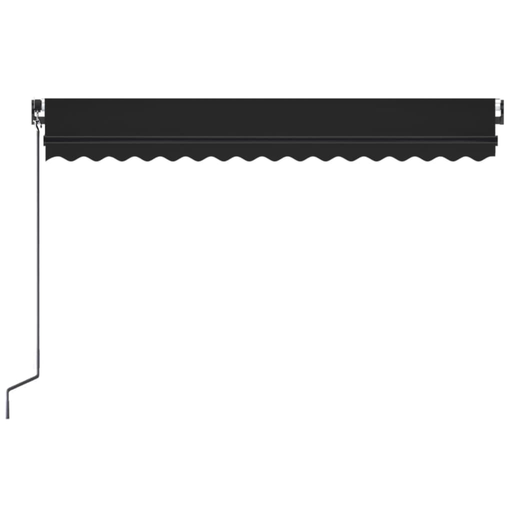 Manual Retractable Awning 450x300 cm Anthracite