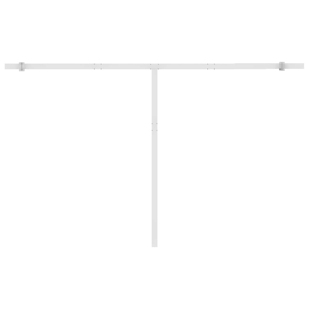 Freestanding Manual Retractable Awning 400x350 cm Anthracite