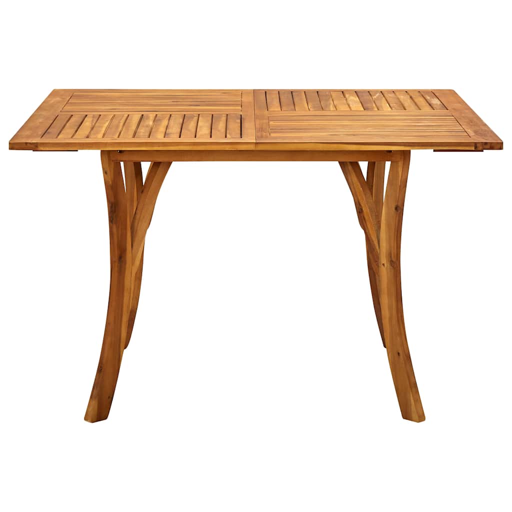 5 Piece Garden Dining Set Brown