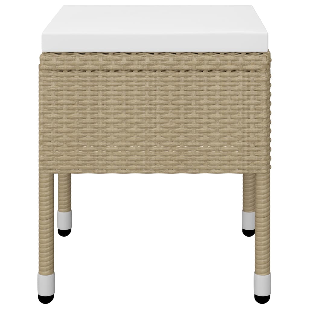 5 Piece Garden Dining Set Beige