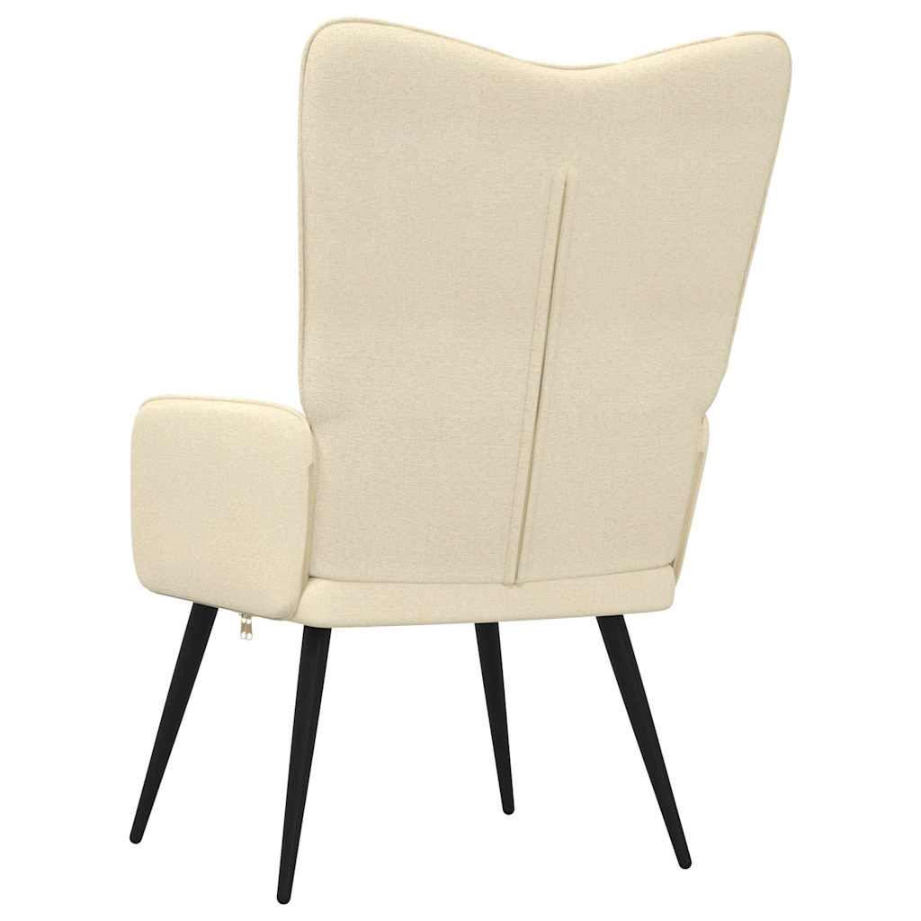 Relaxing Chair Cream Fabric