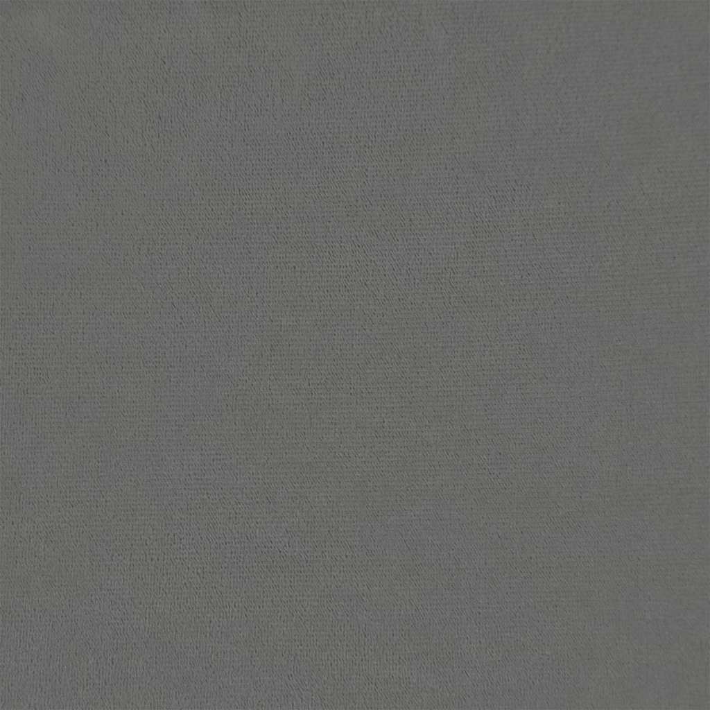 Relaxing Chair with a Stool Dark Grey Velvet