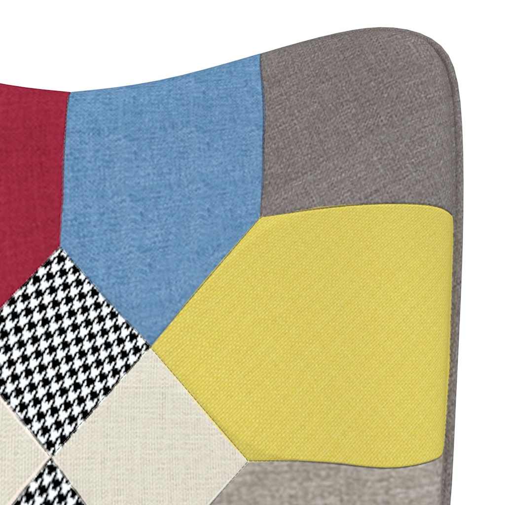 Relaxing Chair Patchwork Fabric