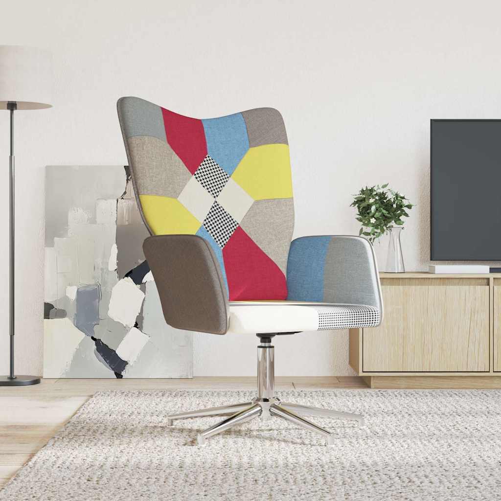 Relaxing Chair Patchwork Fabric