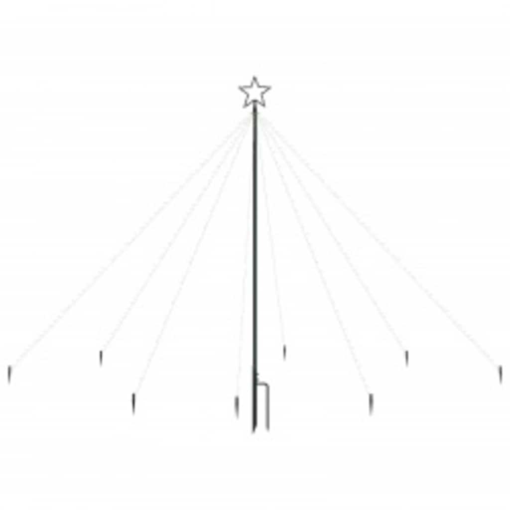 LED Christmas Waterfall Tree Lights Indoor Outdoor 400 LEDs 2,5 m