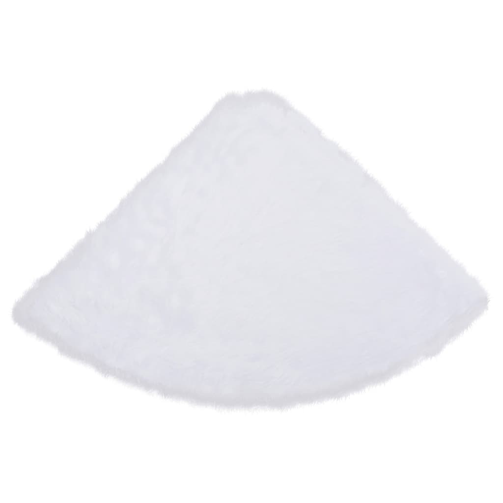 Christmas Tree Skirt White 90 cm Faux Fur