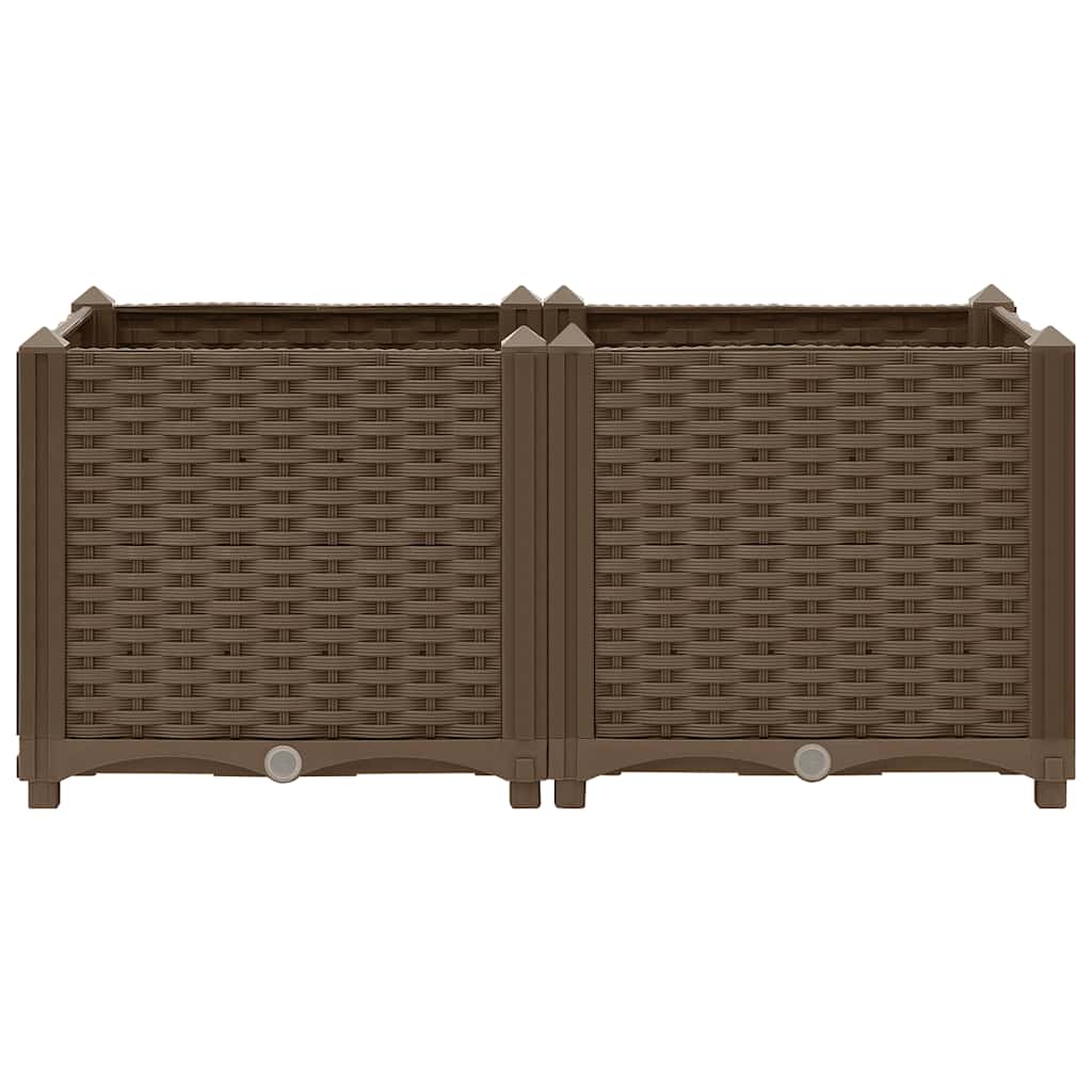 Raised Bed 80x40x38 cm Polypropylene