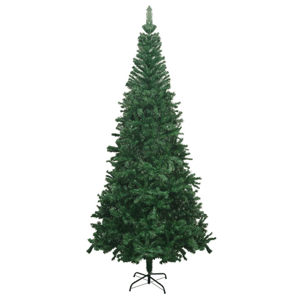 Artificial Pre-lit Christmas Tree L 240 cm Green