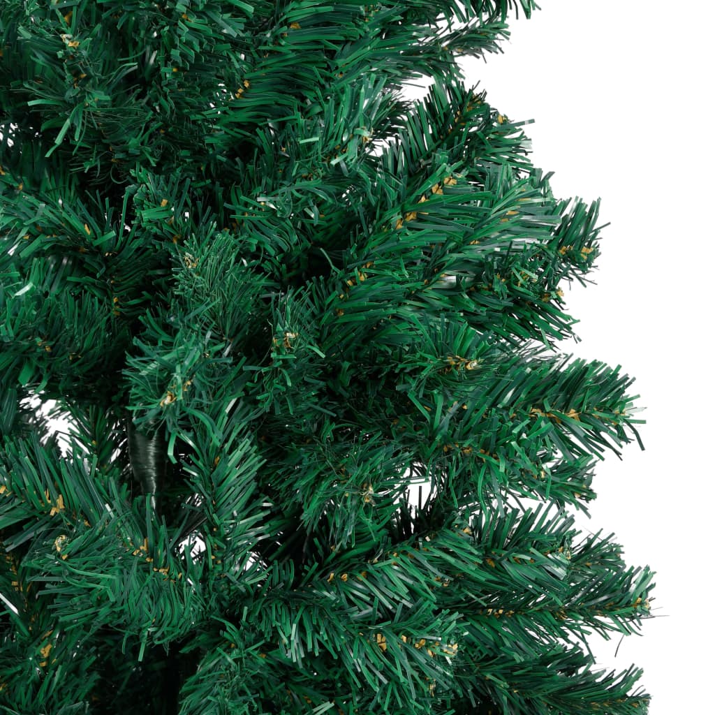 Artificial Pre-lit Christmas Tree with Thick Branches Green 120 cm