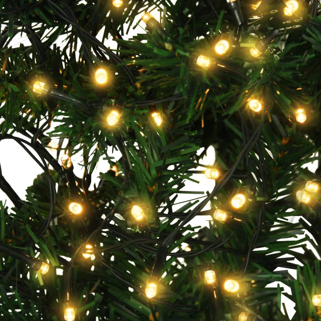 Artificial Pre-lit Christmas Tree with Thick Branches Green 120 cm