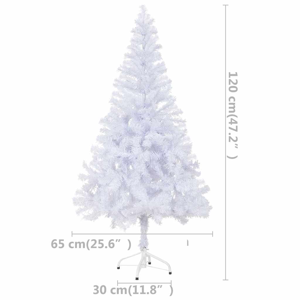 Artificial Pre-lit Christmas Tree with Ball Set 120 cm 230 Branches