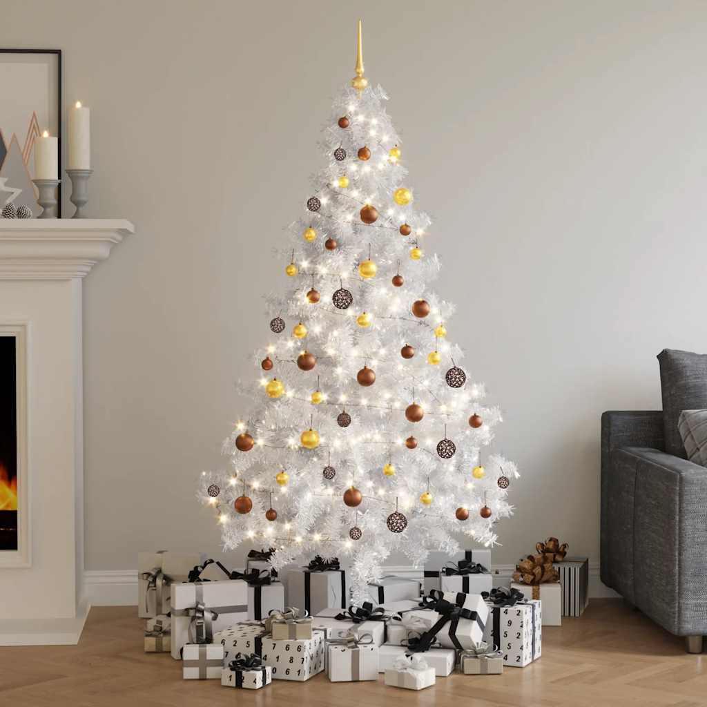 Artificial Pre-lit Christmas Tree with Ball Set 180 cm 620 Branches