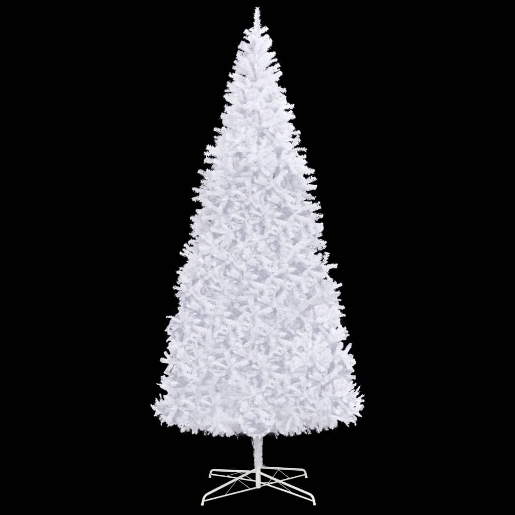 Artificial Pre-lit Christmas Tree 400 cm White