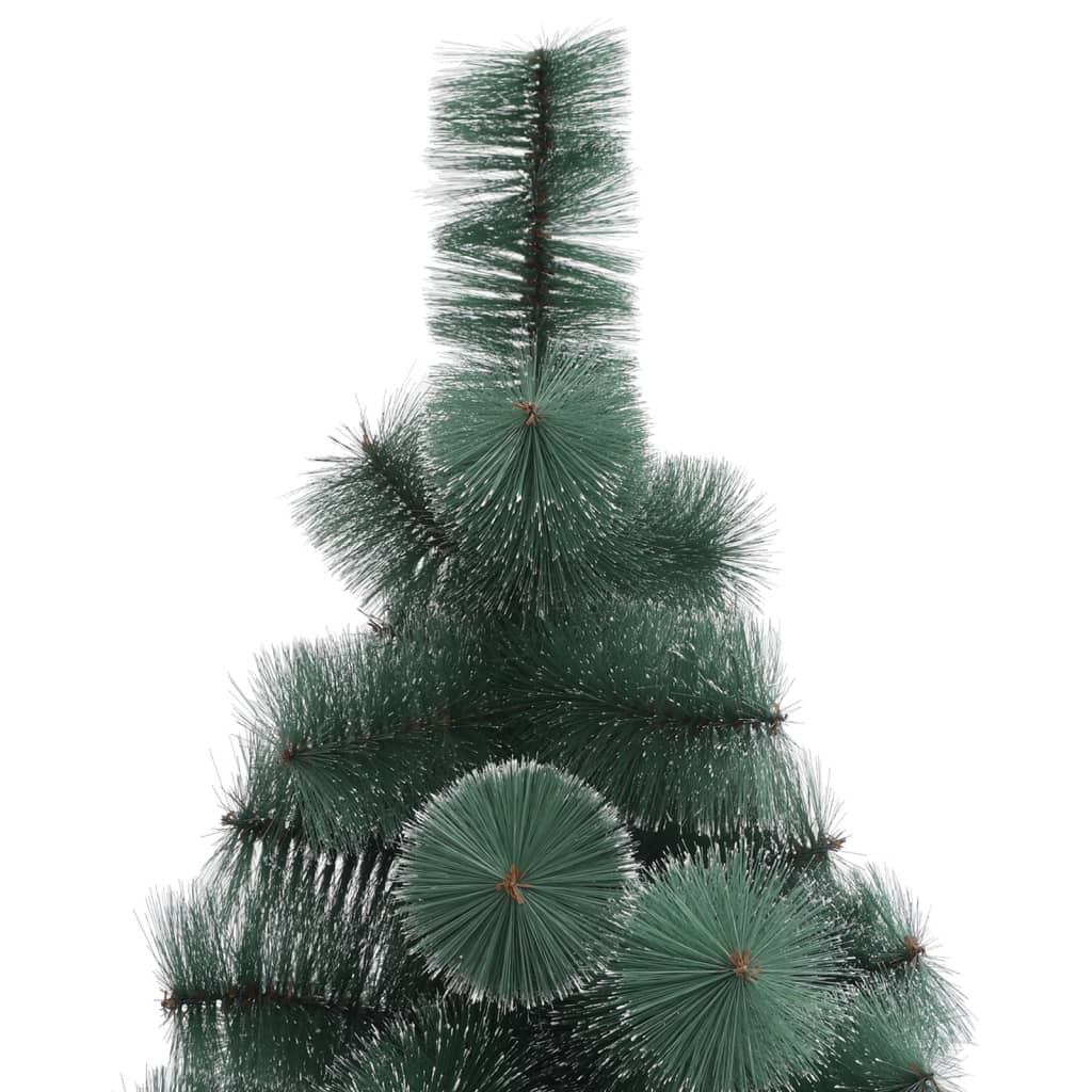 Artificial Pre-lit Christmas Tree with Stand Green 150 cm PET