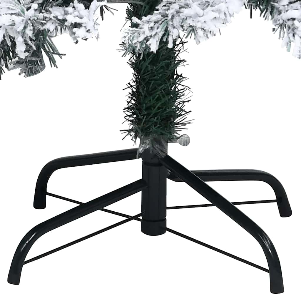 Artificial Pre-lit Christmas Tree with Ball Set Green 150 cm PVC