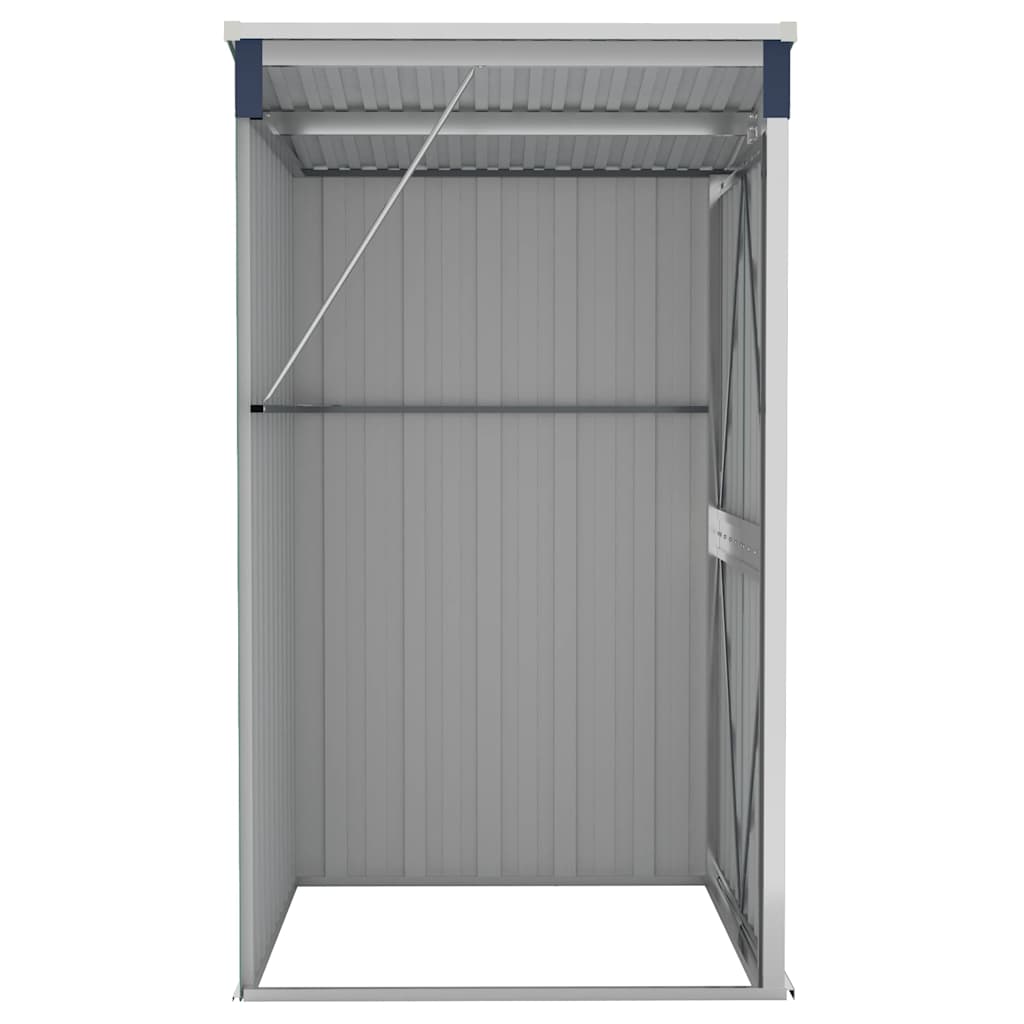 Wall-mounted Garden Shed Anthracite 118x100x178 cm Steel