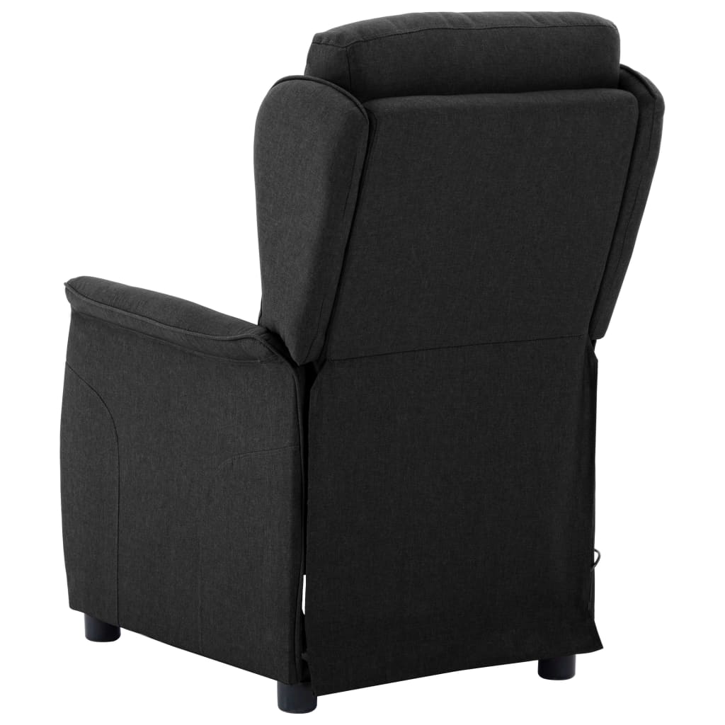 Electric Massage Chair Black Fabric