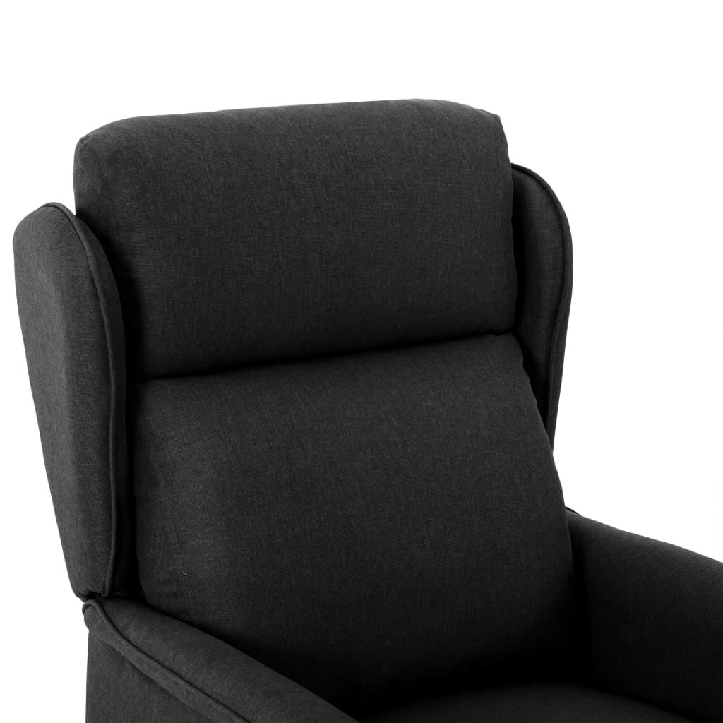 Electric Massage Chair Black Fabric