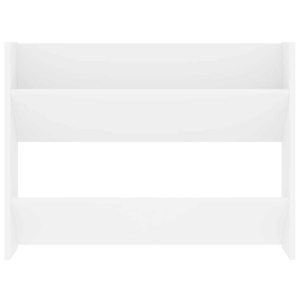 Wall Shoe Cabinet 2 pcs White 80x18x60 cm Engineered Wood