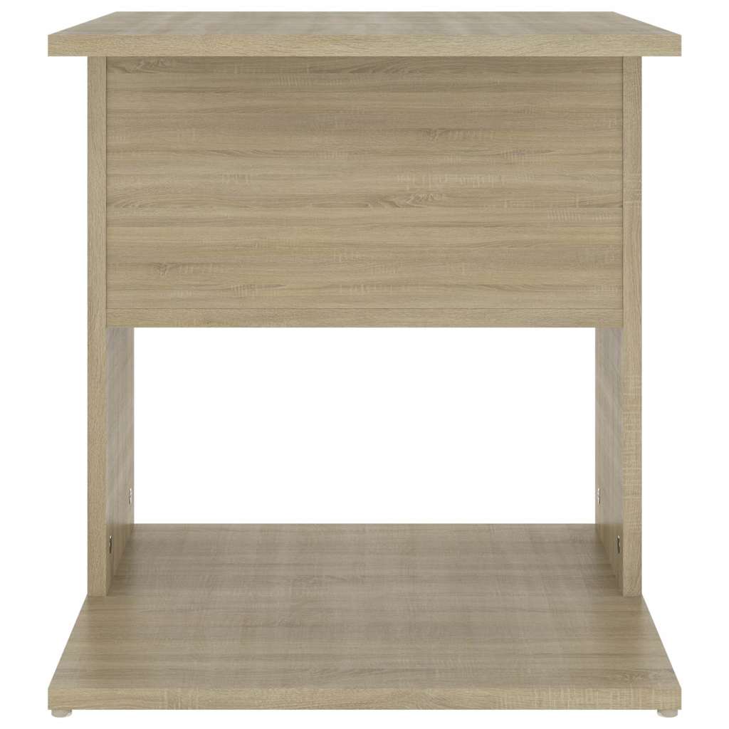 Side Table Sonoma Oak 45x45x48 cm Engineered Wood
