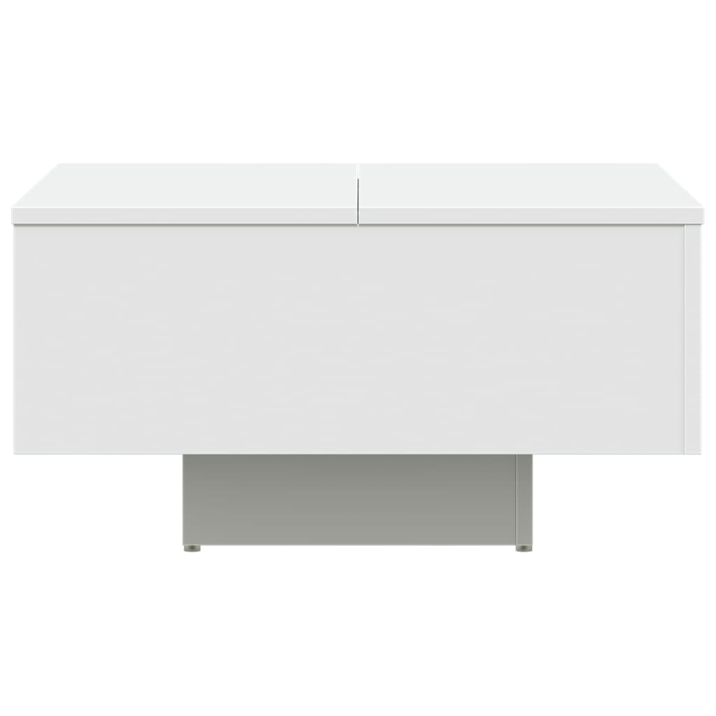 Coffee Table White 60x60x31.5 cm Engineered Wood