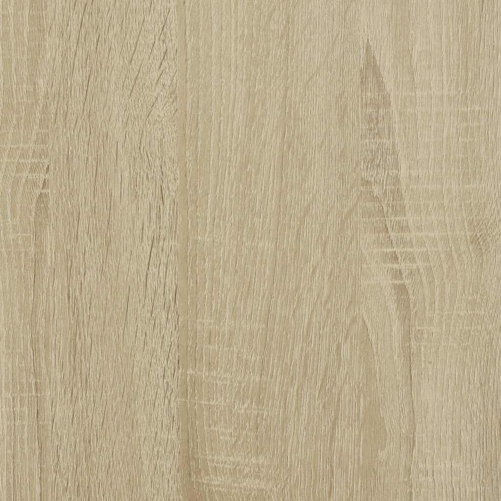 Coffee Table Sonoma Oak 60x60x31.5 cm Engineered Wood