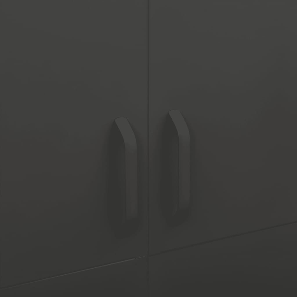 Wardrobe Anthracite 90x50x180 cm Steel