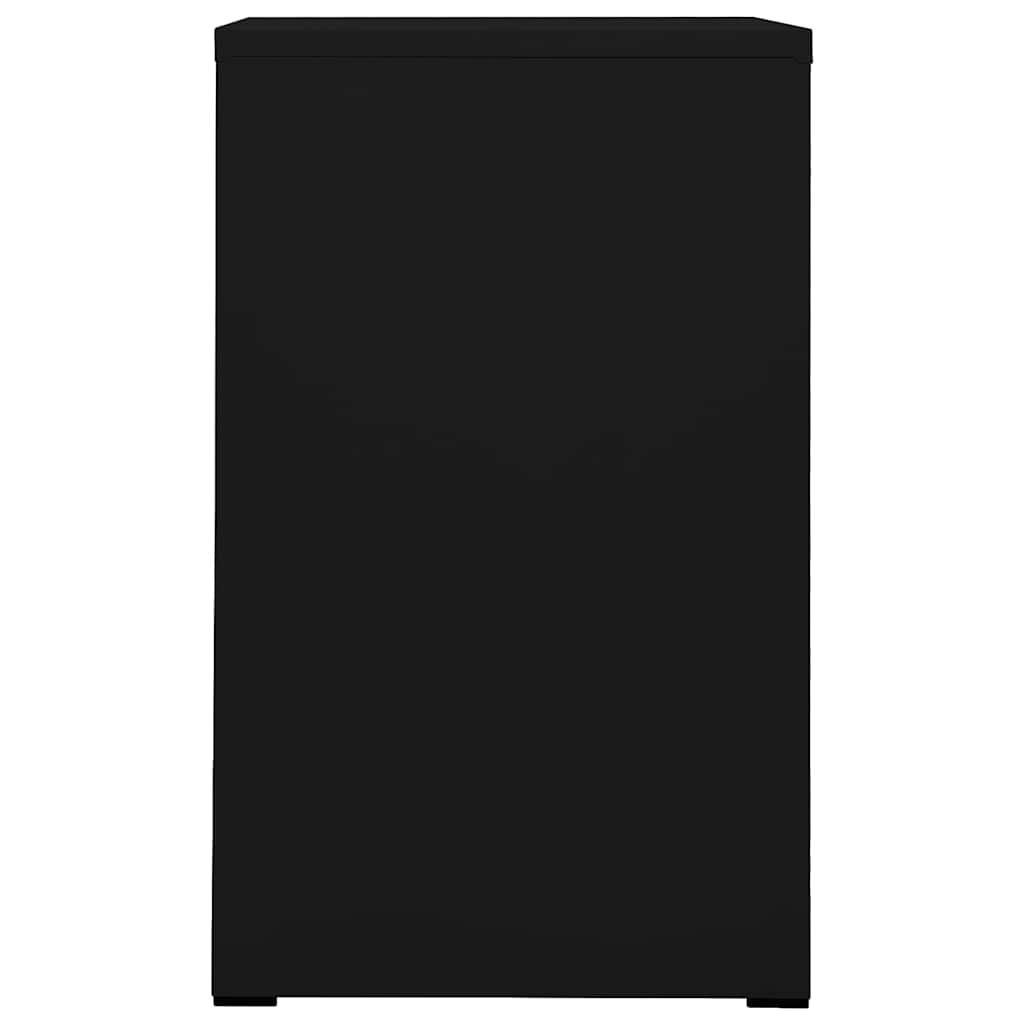 Filing Cabinet Black 46x62x102.5 cm Steel