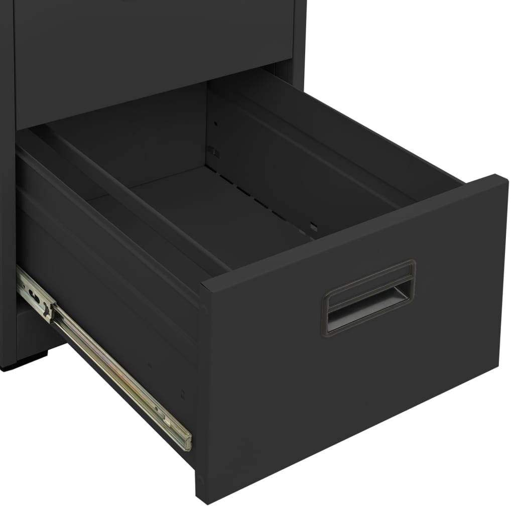 Filing Cabinet Anthracite 46x62x102.5 cm Steel
