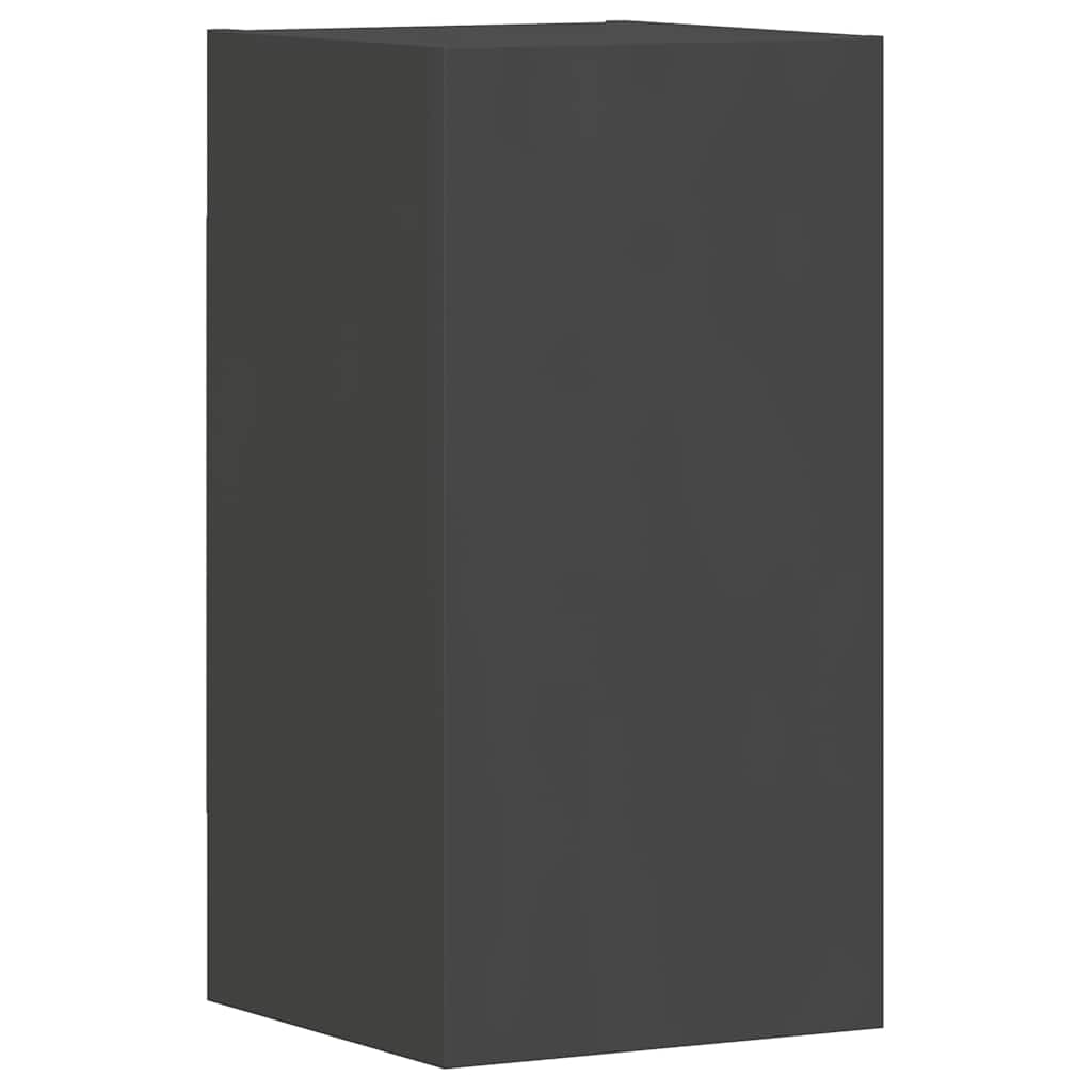 5 Piece TV Cabinet Set Grey Engineered Wood