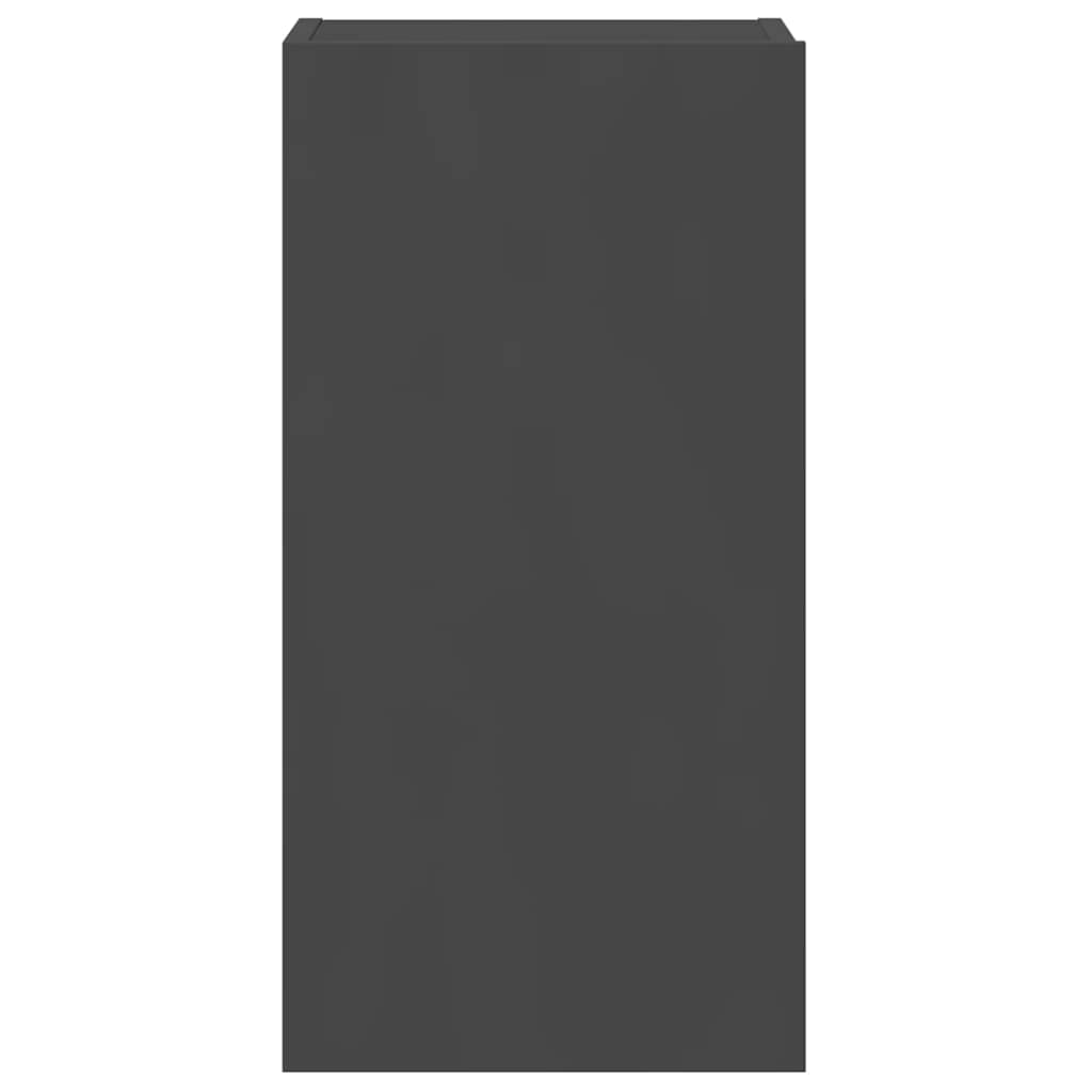 5 Piece TV Cabinet Set Grey Engineered Wood