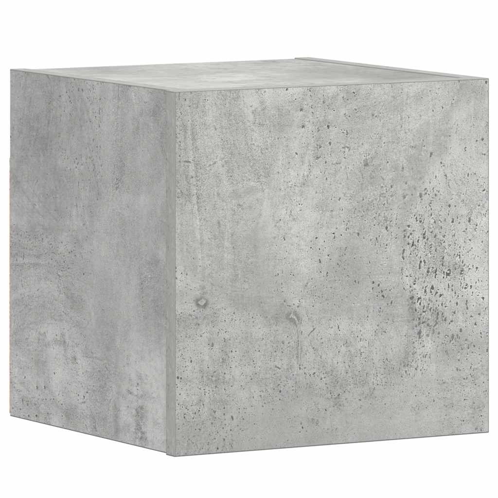 5 Piece TV Cabinet Set Concrete Grey Engineered Wood